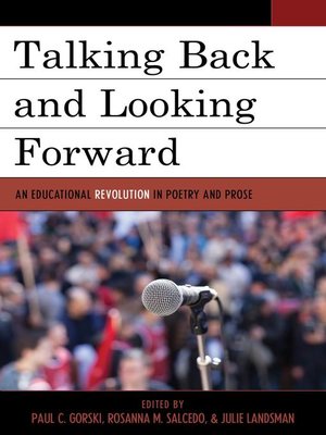 cover image of Talking Back and Looking Forward